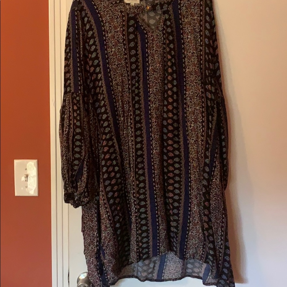 Bubble sleeve tunic